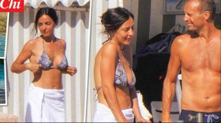 Ambra Angiolini bikini da urlo al mare l attrice non è da sola