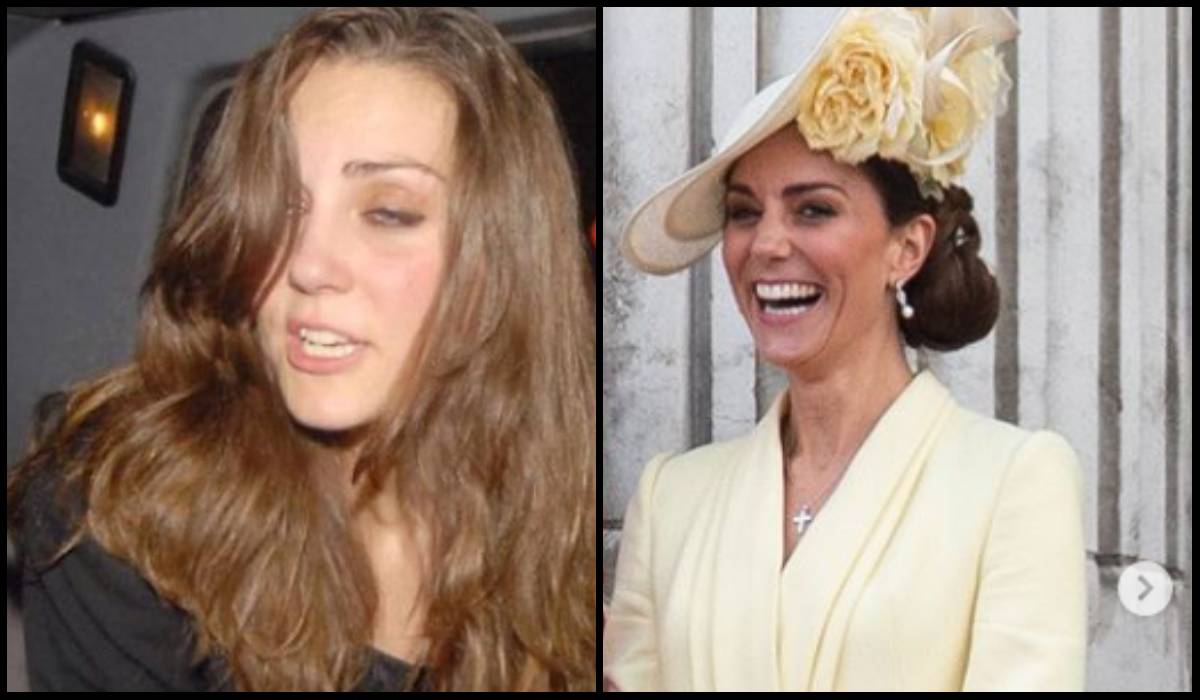 Kate Middleton irriconoscibile